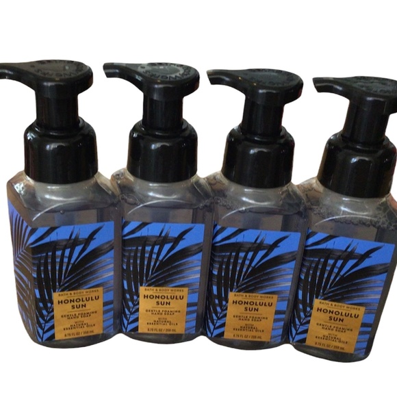 Bath & Body Works Other - 4 Bath & Body Works Honolulu Sun Gentle Foaming Hand Soap 8.75 fl.oz. New